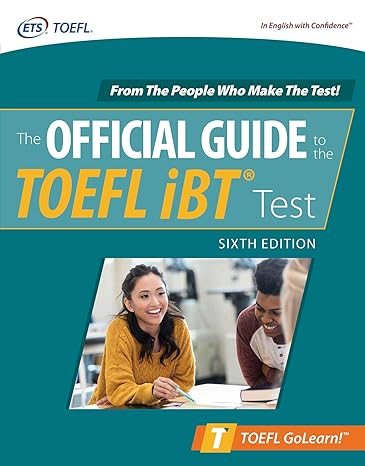 The OFFICIAL GUIDE to the TOEFL iBT(R) Test 6th Edition